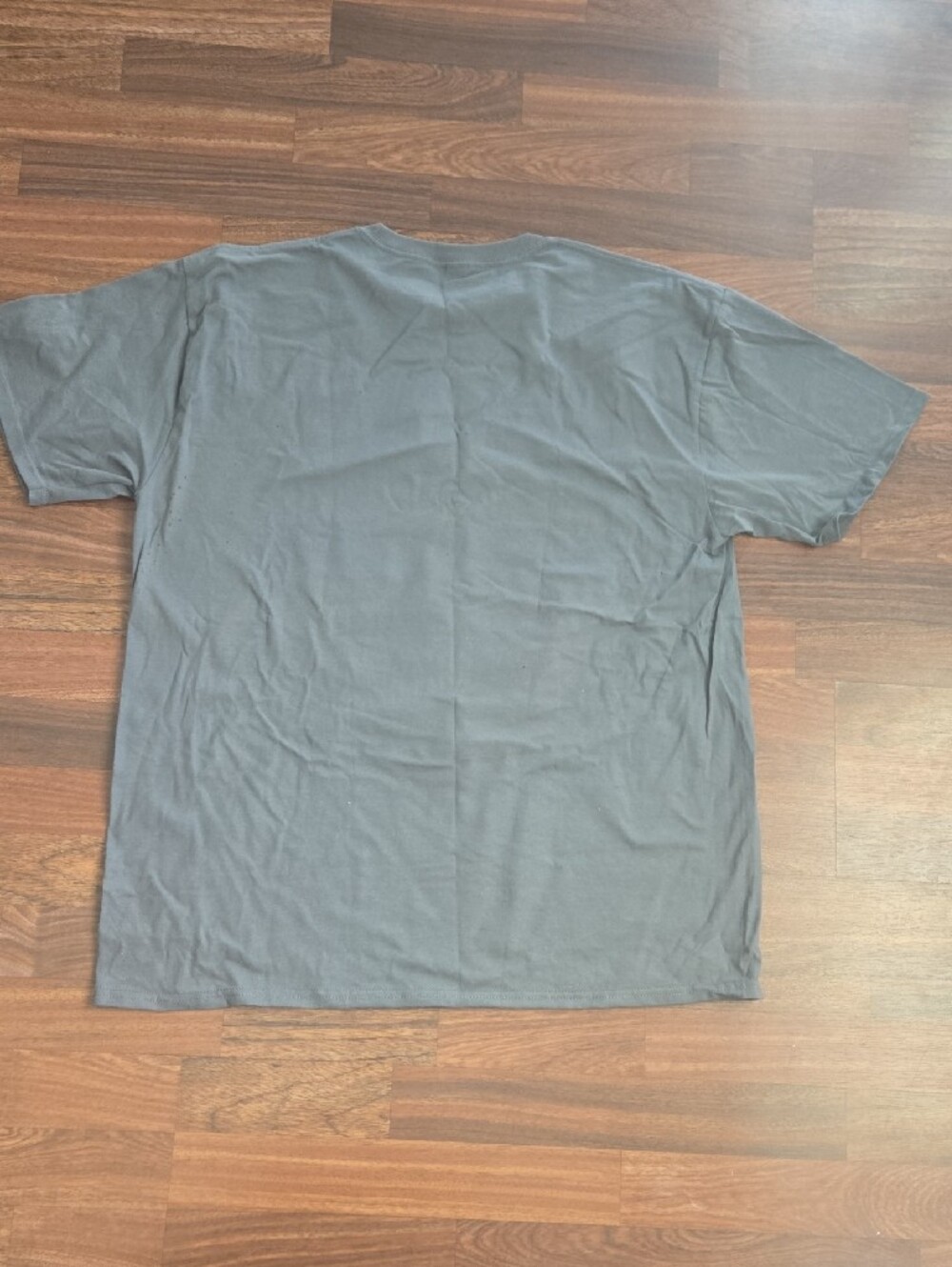 Anvil GM Gray Tee with Blue and White Chevrolet Truck Graphic - Picture 3 of 3